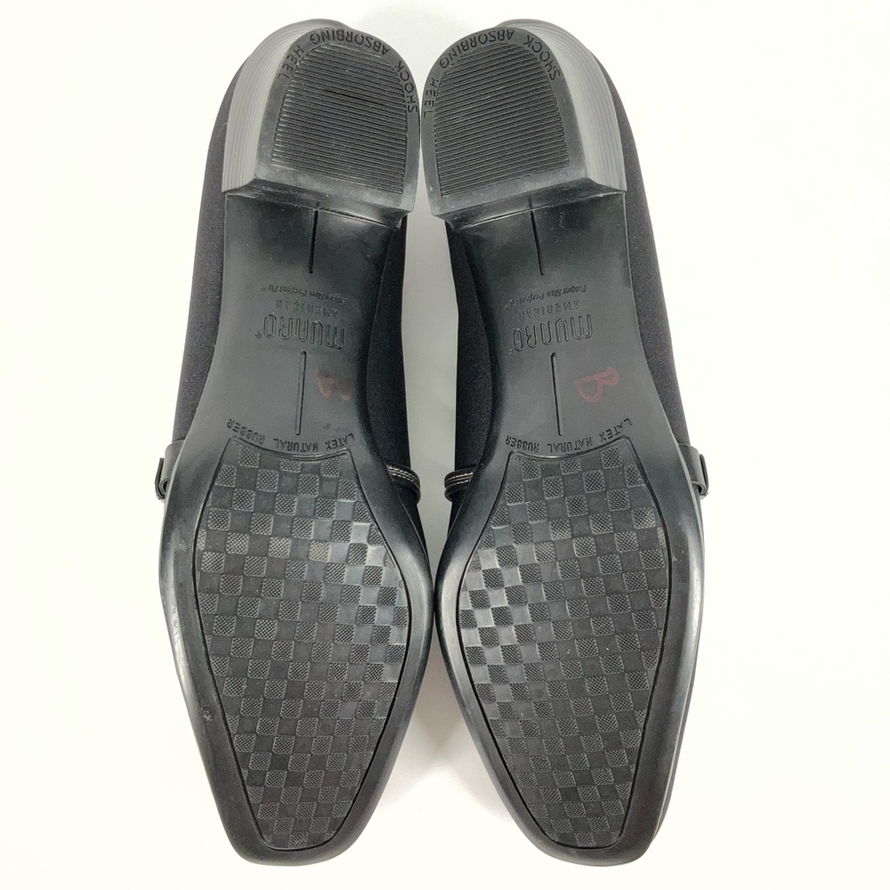 Munro American Classic Black Pumps | Womens Size 9 SS (Super Slim) Comfort Heels - Picture 10 of 10